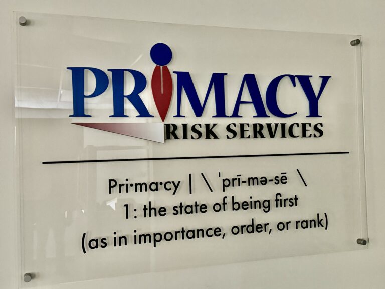 Primacy Definition Sign